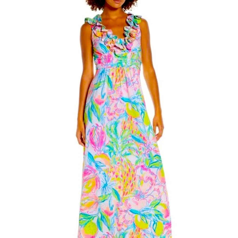 Lilly Pulitzer Leena Maxi Dress in Fiesta Bamba
